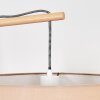 Soungou Stehleuchte 38 cm Naturfarben, Weiß, 1-flammig