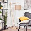 Soungou Stehleuchte 38 cm Naturfarben, Weiß, 1-flammig