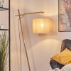 Bassagoda Stehleuchte 40 cm Naturfarben, Weiß, 1-flammig