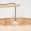Sabadim Stehleuchte 40 cm Naturfarben, Weiß, 1-flammig
