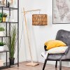 Cando Stehleuchte 40 cm Naturfarben, Weiß, 1-flammig