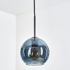 Koyoto Hängeleuchte Glas 20 cm Blau, 1-flammig