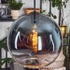 Koyoto Hängeleuchte Glas 30 cm Blau, Klar, 1-flammig