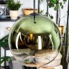 Koyoto Hängeleuchte Glas 30 cm Grün, Klar, 1-flammig
