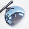 Chehalis Deckenleuchte Glas 15 cm Blau, Grün, Klar, Kupferfarben, 5-flammig