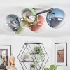 Chehalis Deckenleuchte Glas 15 cm Blau, Grün, Klar, Kupferfarben, 5-flammig