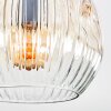 Ripoll Deckenleuchte Glas 15 cm Bernsteinfarben, Klar, 4-flammig