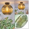 Koyoto Deckenleuchte Glas 30 cm Grün, 1-flammig