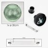 Koyoto Deckenleuchte Glas 30 cm Grün, 1-flammig