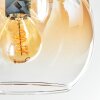 Koyoto Deckenleuchte Glas 15 cm Bernsteinfarben, Klar, 4-flammig