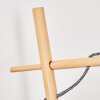 Ramila Stehleuchte 35 cm Naturfarben, Weiß, 1-flammig