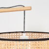Ramila Stehleuchte 35 cm Naturfarben, Weiß, 1-flammig