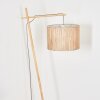 Bongal Stehleuchte 40 cm Naturfarben, Weiß, 1-flammig
