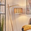Bongal Stehleuchte 35 cm Naturfarben, Weiß, 1-flammig