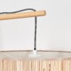 Bongal Stehleuchte 35 cm Naturfarben, Weiß, 1-flammig