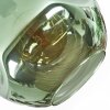 Ripoll Deckenleuchte Glas 30 cm Grün, 1-flammig