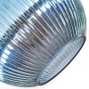 Koyoto Deckenleuchte Glas 30 cm Blau, 1-flammig