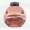 Ripoll Deckenleuchte Glas 30 cm Kupferfarben, 1-flammig