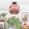 Ripoll Deckenleuchte Glas 30 cm Kupferfarben, 1-flammig