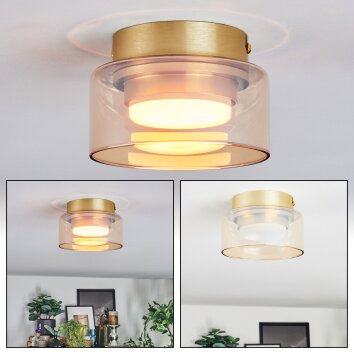 Folar Deckenleuchte LED Gold, 1-flammig