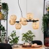Basto Pendelleuchte 15 cm Naturfarben, 8-flammig