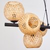 Basto Pendelleuchte 15 cm Naturfarben, 8-flammig