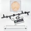 Basto Pendelleuchte 15 cm Naturfarben, 8-flammig
