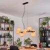 Basto Pendelleuchte 15 cm Naturfarben, 8-flammig