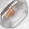 Ripoll Deckenleuchte Glas 30 cm Klar, Rauchfarben, 1-flammig