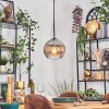 Koyoto Hängeleuchte Glas 20 cm Klar, Rauchfarben, 1-flammig
