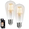 LED E27 2er Set 6 Watt 3000 Kelvin 800 Lumen