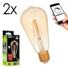 LED E27 2er Set 5,5 Watt 2200 Kelvin 500 Lumen