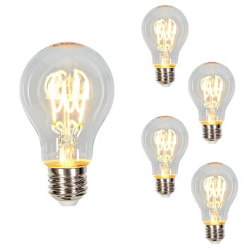 LED E27 5er Set 6 Watt 2700 Kelvin 350 Lumen