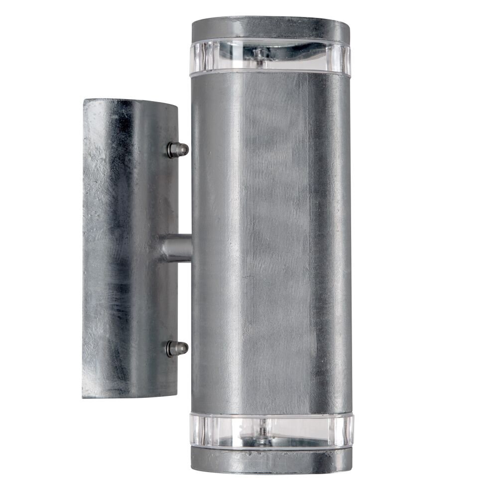 KS Verlichting Ambient Wandleuchte Edelstahl, 2-flammig main product photo