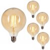 LED E27 5er Set 6 Watt 2700 Kelvin 600 Lumen