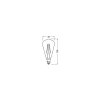 LED E14 2,8 Watt 2200 Kelvin 250 Lumen