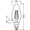 LED E14 5,9 Watt 6500 Kelvin 806 Lumen