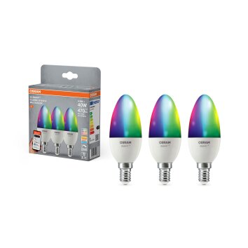 LED E14 4,9 Watt 2700/6500 Kelvin 470 Lumen