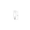 OSRAM LED Classic E14 2,9 Watt 470 Lumen 2700 Kelvin