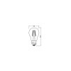 Osram LED E27 4,8 Watt 2700 Kelvin 470 Lumen