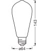 OSRAM LED E27 5,5 Watt 806 Lumen 2700 Kelvin