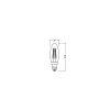 OSRAM LED Retrofit 2er Set E14 4 Watt 4000 Kelvin 470 Lumen