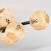 Basto Deckenleuchte 15 cm Naturfarben, 10-flammig