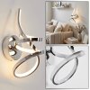 Lunor Wandleuchte LED Chrom, 1-flammig