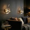 Lunor Wandleuchte 2-er Set LED Gold, 1-flammig