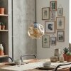 Ripoll Hängeleuchte Glas 20 cm Bernsteinfarben, 1-flammig