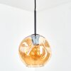 Ripoll Hängeleuchte Glas 20 cm Bernsteinfarben, 1-flammig