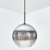 Koyoto Hängeleuchte Glas 30 cm Klar, Rauchfarben, 1-flammig