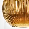 Koyoto Hängeleuchte Glas 25 cm Gold, 1-flammig