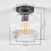 Ripoll Deckenleuchte Glas 20 cm Klar, 1-flammig